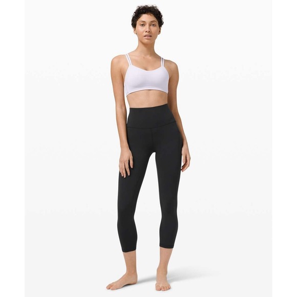 Lululemon Align High Rise Crop with Pockets 23" Black Plus Size 20 Nulu Yoga - Picture 4 of 12